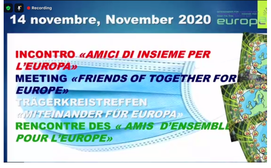 Jährliches Treffen des Trägerkreises von Miteinander für Europa: <i>«Hier wird das Antivirus der Geschwisterlichkeit produziert!»</i>